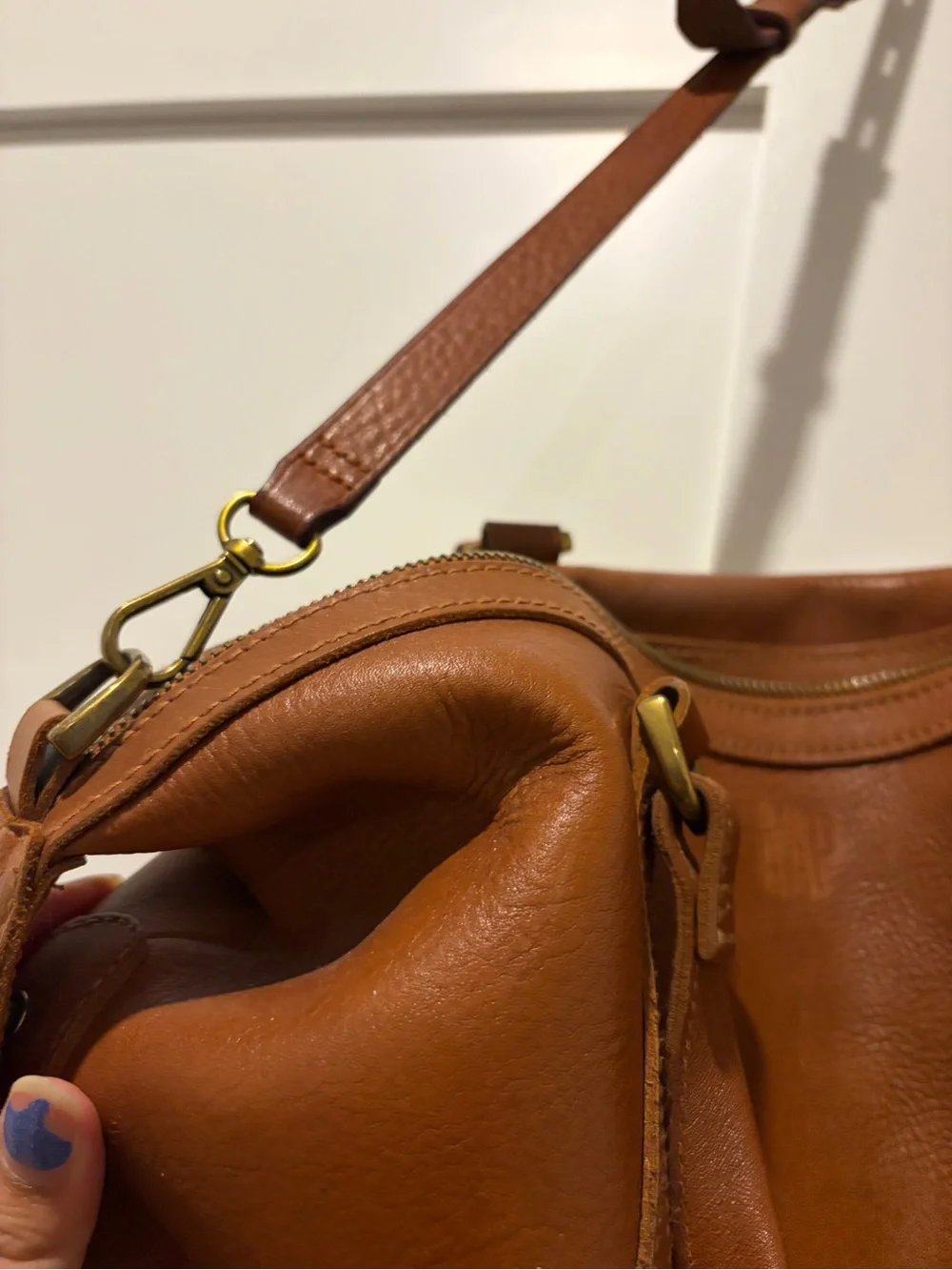 Madewell Brown Leather Satchel